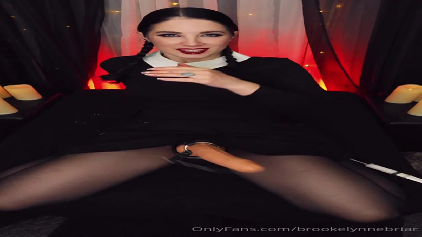 OnlyFans BrookelynneBriar Presents Wednesdays Cumslut CEI Training  Part 1 XXX